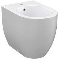 Биде напольное Kerasan Flo белое