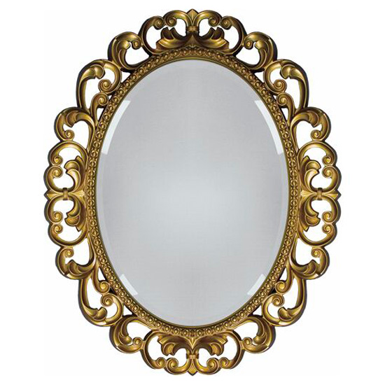 Зеркало овальное с фацетом Tessoro Isabella 82 (детальная фотография)