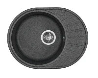 Мойка для кухни Акватон Чезана 57 см графит