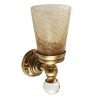 Стакан для ванной Migliore Cristalia бронза