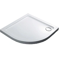 Душевой поддон Black&White Stellar Wind 100x100 см полукруглый