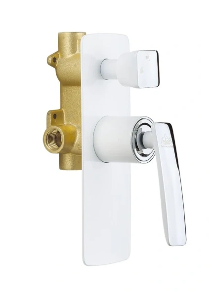 Душевой набор Timo Helmi хром-белый SX-4069/00-16SM (детальная фотография), другие