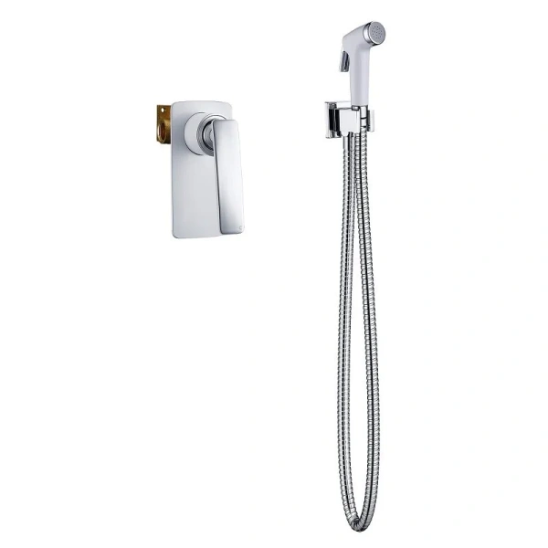 Гигиенический душ Timo Helmi хром-белый 4089/00-16SM (детальная фотография)