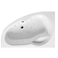 Ванна гидромассажная Excellent Newa Relax 160 x 95 см, левая, белый/хром, WAEX.NEL16.RELAX.CR