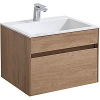 Тумба под раковину подвесная Vincea Chiara 59,2 см N.Oak