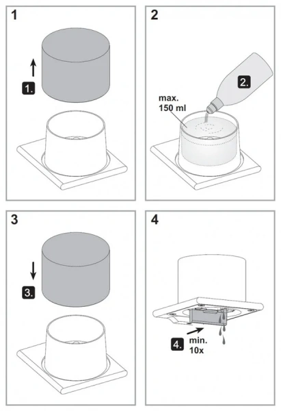 Дозатор и стакан для ванной Keuco Edition 400 11553 11553 019000 (детальная фотография), металлические, стеклянные
