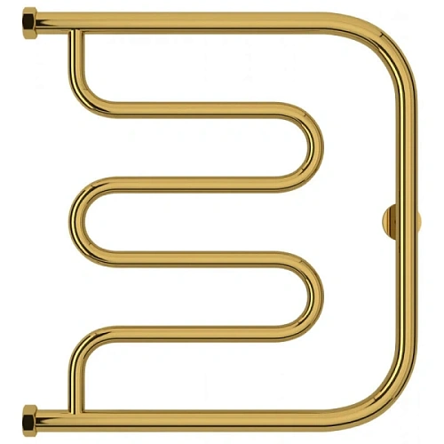 Полотенцесушитель водяной Сунержа Лира+ 50х50 см золото - фото 9