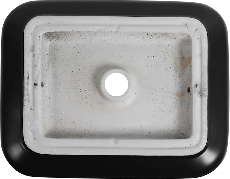 Раковина Aquanet Soul 50 см черная SOUL-1-MB (детальная фотография), черные