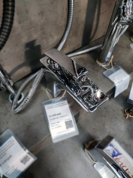 Смеситель для раковины Lemark Bellario хром LM6806C (детальная фотография), современные, hi-tech