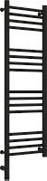 Полотенцесушитель электрический Сунержа Богема 3.0 30х100 см левый, черный матовый