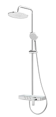 Душевая стойка IDDIS Shelfy хром