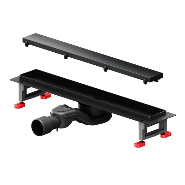 Душевой лоток Am.Pm MasterFlow 50 см черный матовый W01SC-U11-050-04BM (детальная фотография), черые