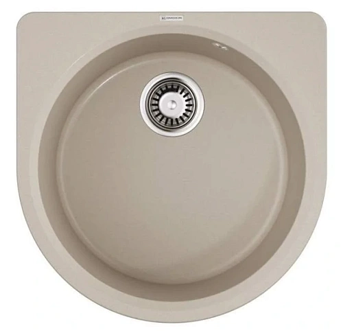 Мойка для кухни Omoikiri Akegata 51-SA 51 см бежевая - фото 2
