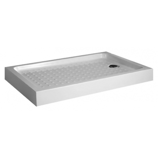 Душевой поддон Vegas-Glass HG 120х80 см белый HG-018 120*80 (детальная фотография)