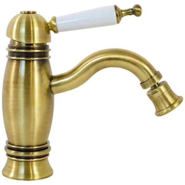 Смеситель для биде Migliore Oxford бронза 19083 (детальная фотография), бронза, комбинированные