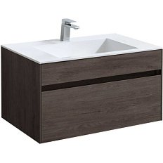 Тумба под раковину подвесная Vincea Chiara 79,2 см R.Oak