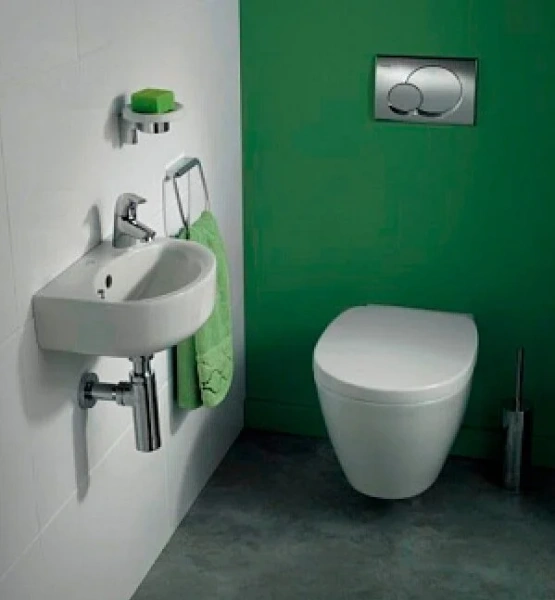 Раковина Ideal Standard Connect 35 см подвесная E791501 (детальная фотография), подвесные, пристенные