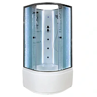 Душевая кабина Deto EM 90x90 см с гидромассажем
