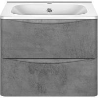 Тумба под раковину подвесная Vincea Paola 58,9 см Beton