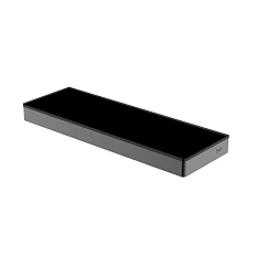 Полочка для ванной Black&White Gravity оружейная сталь