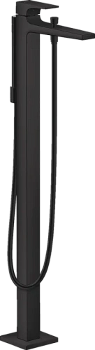 Смеситель для ванны Hansgrohe Metropol матовый черный - фото 3