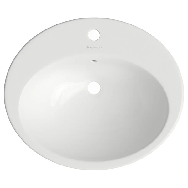 Раковина Aqueduto INSERTO 56 см встраиваемая INS0310 (детальная фотография), встраиваемые (в столешницу)