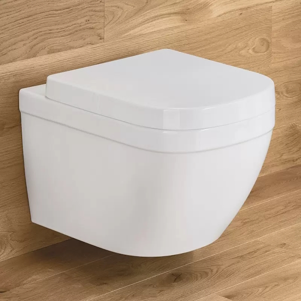 Унитаз подвесной Grohe Euro Ceramic с сиденьем 39554000 (детальная фотография), современные, hi-tech, круглые