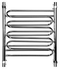 Полотенцесушитель водяной Ника Curve 60x40 см хром