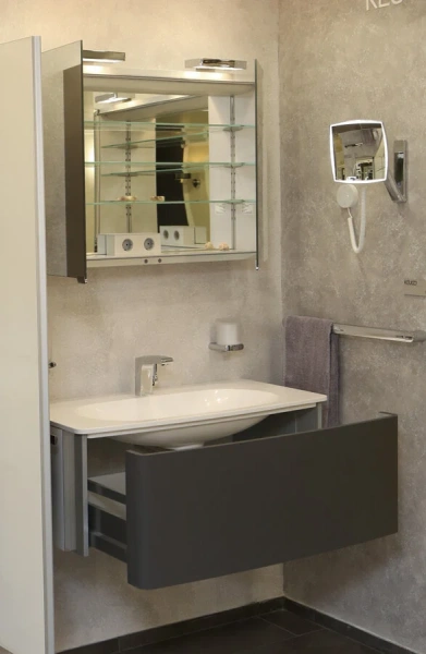 Зеркальный шкаф Keuco Elegance 21603 (детальная фотография), другие