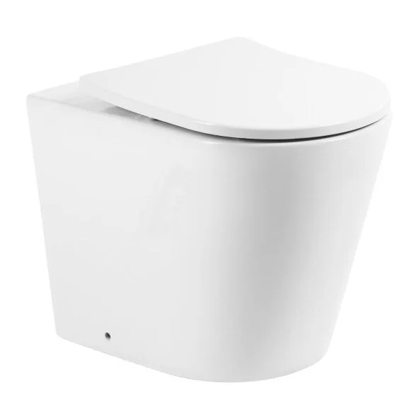 Унитаз напольный BelBagno Flay-R приставной BB1003CBR (детальная фотография)