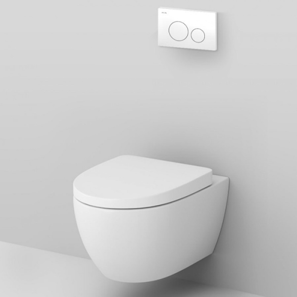 Унитаз с инсталляцией Am.Pm Awe с сиденьем микролифт IS49001.111738 (детальная фотография), с инсталляцией