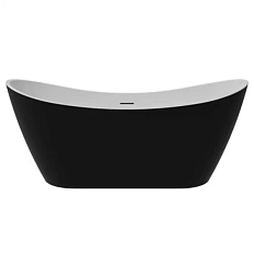 Ванна акриловая Delice Provanse 170х80 см черная матовая