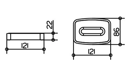 Мыльница для ванной Keuco Elegance 11655 019001 (детальная фотография), современные, hi-tech