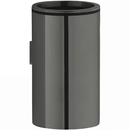 Стакан для ванной Boheme Uno Shine Gun Metall - фото 8