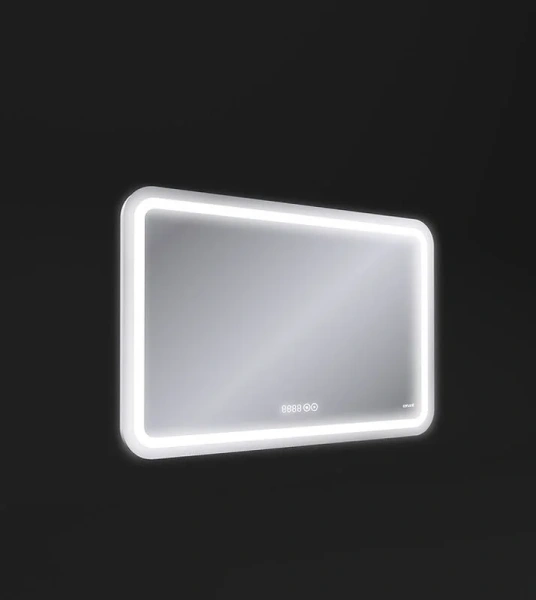 Зеркало с подсветкой Cersanit Led 80 см прямоугольное KN-LU-LED051*80-p-Os (детальная фотография), в наличии