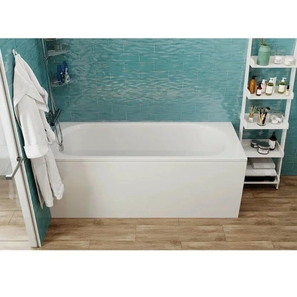 Ванна акриловая Vagnerplast Kasandra 165×70 см приставная VPBA165KAS2X-04 (детальная фотография), без гидромассажа, большие