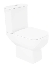 Чаша унитаза-компакт BelBagno Aurora 605x365 см белая