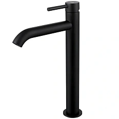 Смеситель для раковины Abber Wasser Kreis черный матовый