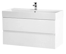 Тумба под раковину подвесная Cezares Molveno 80 см bianco ghiaccio