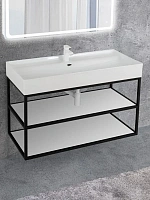 Каркас под раковину подвесной Cezares Cadro 100 см двухъярусный