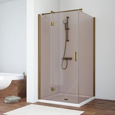 Душевой уголок профиль бронза стекло бронза Vegas-glass