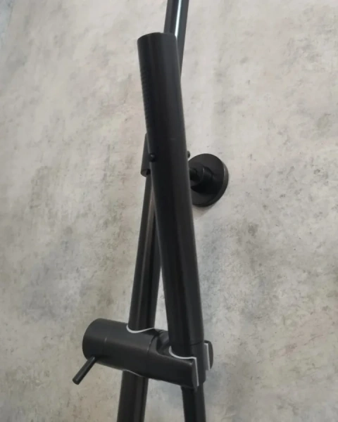 Душевая стойка Cezares Eco черный матовый ECO-CD-T-NOP (детальная фотография), нет в наличии