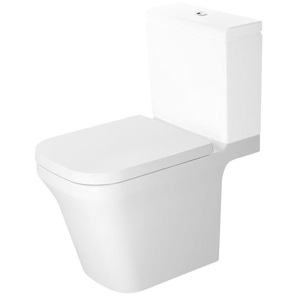 Унитаз под бачок с антибактериальным покрытием HygieneGlaze Duravit P3 Comforts 2163092000 (детальная фотография)