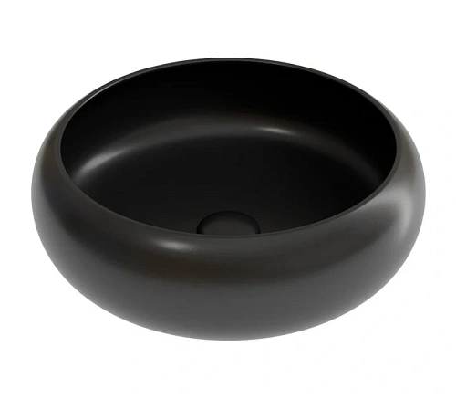 Раковина Ceramica Nova Element 36 см черная матовая - фото 1