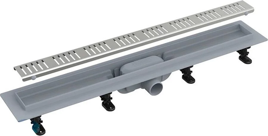 Душевой лоток Alcaplast APZ 85 см матовый хром APZ10-850M (детальная фотография), матовый хром