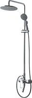 Душевая стойка Bravat Rhein со смесителем