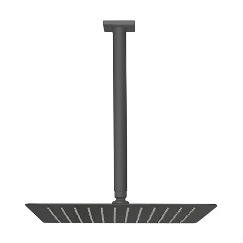 Верхний душ Cezares черный матовый  - фото 1