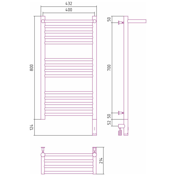 Схема (детальная фотография), лесенка, вертикальные