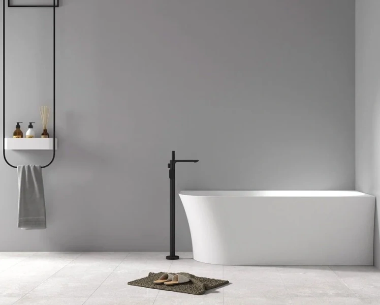 Акриловая ванна Abber 170х78 см левосторонняя AB9258-1.7 L (детальная фотография), угловые