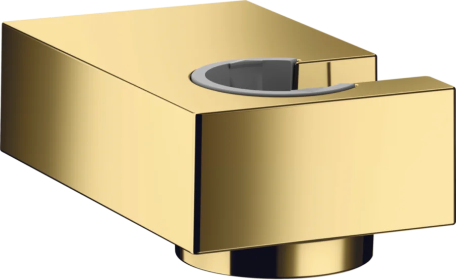 Держатель ручного душа Hansgrohe Porter E полированное золото 28387990 (детальная фотография)